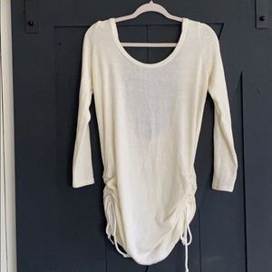 Off white long sleeved shirt